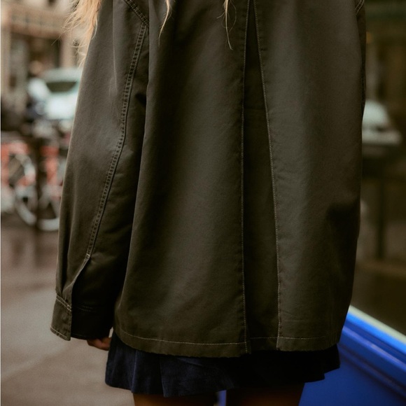 Brand New Zara Corduroy Waxed Jacket - Picture 4 of 9